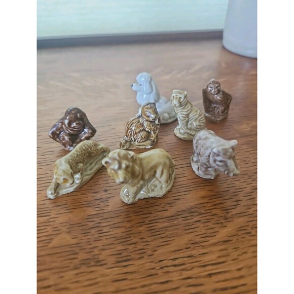 Vintage ROSE TEA Animal Lot Set Of 8 Poodle Rare - Picture 6 of 6